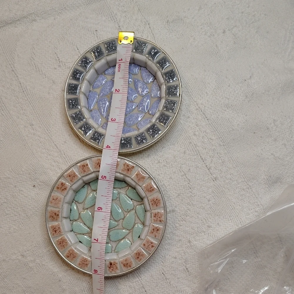 Mosaic Decorative Plates Set